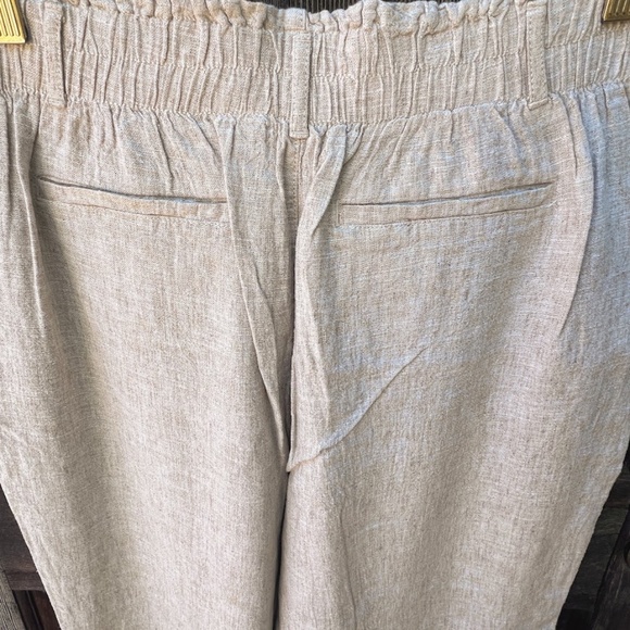 NWT Briggs Linen/Rayon Pull-On Baggy Trousers - Picture 6 of 9
